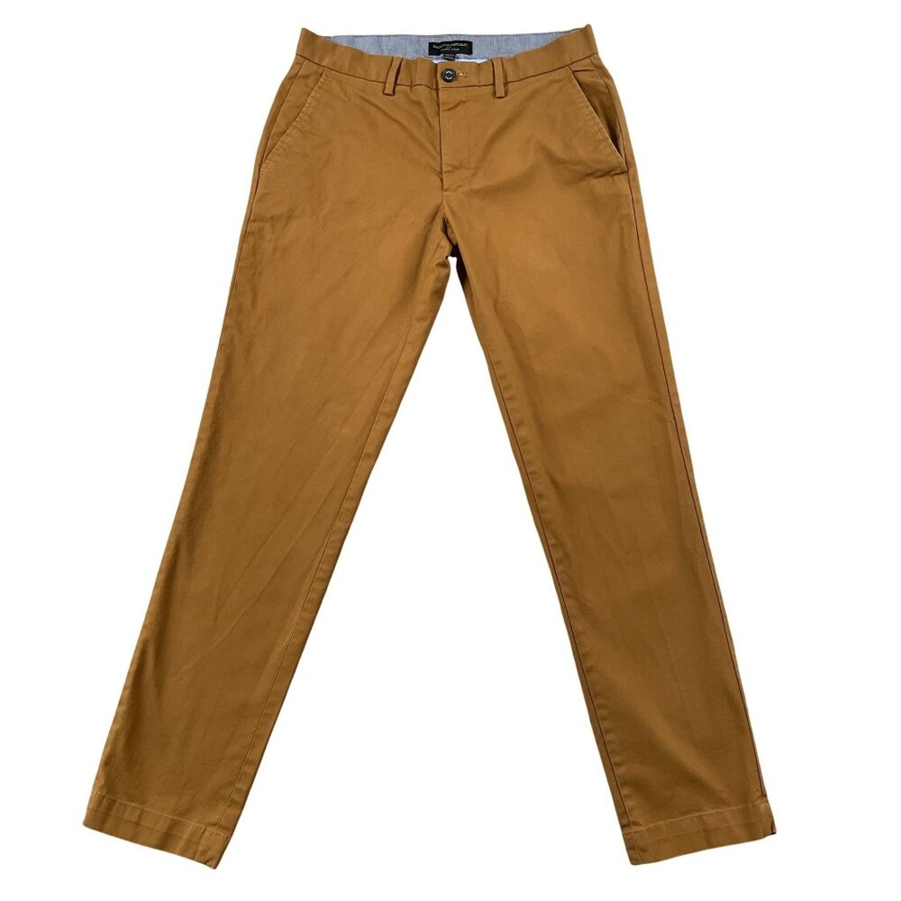 Banana Republic Mason Chino‎ Pants Mens 30x32 Business Casual Dark Khaki